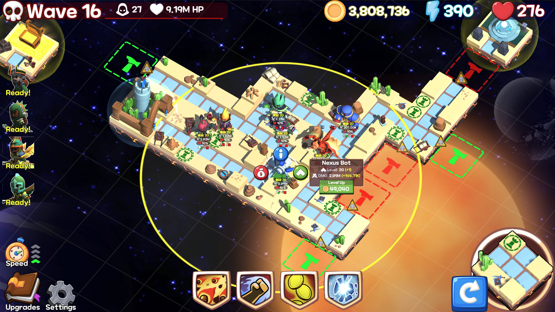 Monster Tiles TD: Tower Wars screenshot 5