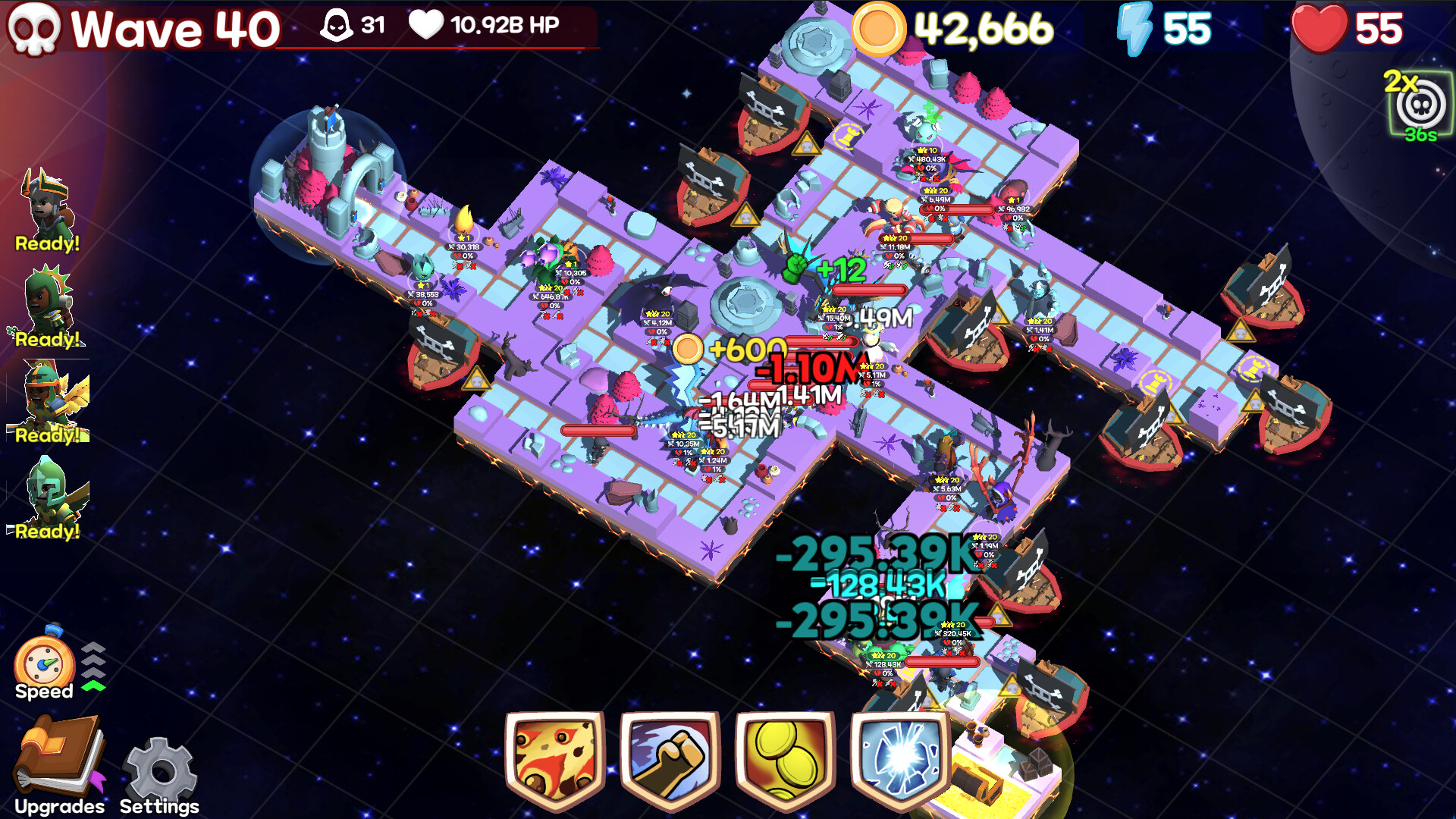 Monster Tiles TD: Tower Wars screenshot 7