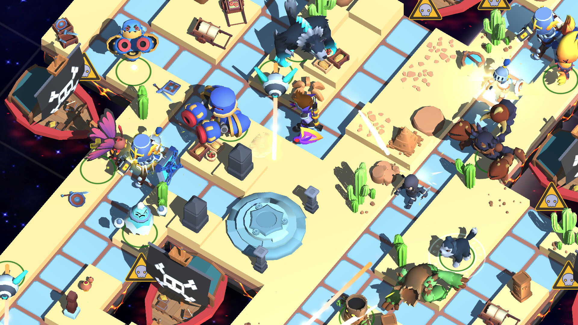 Monster Tiles TD: Tower Wars screenshot 2