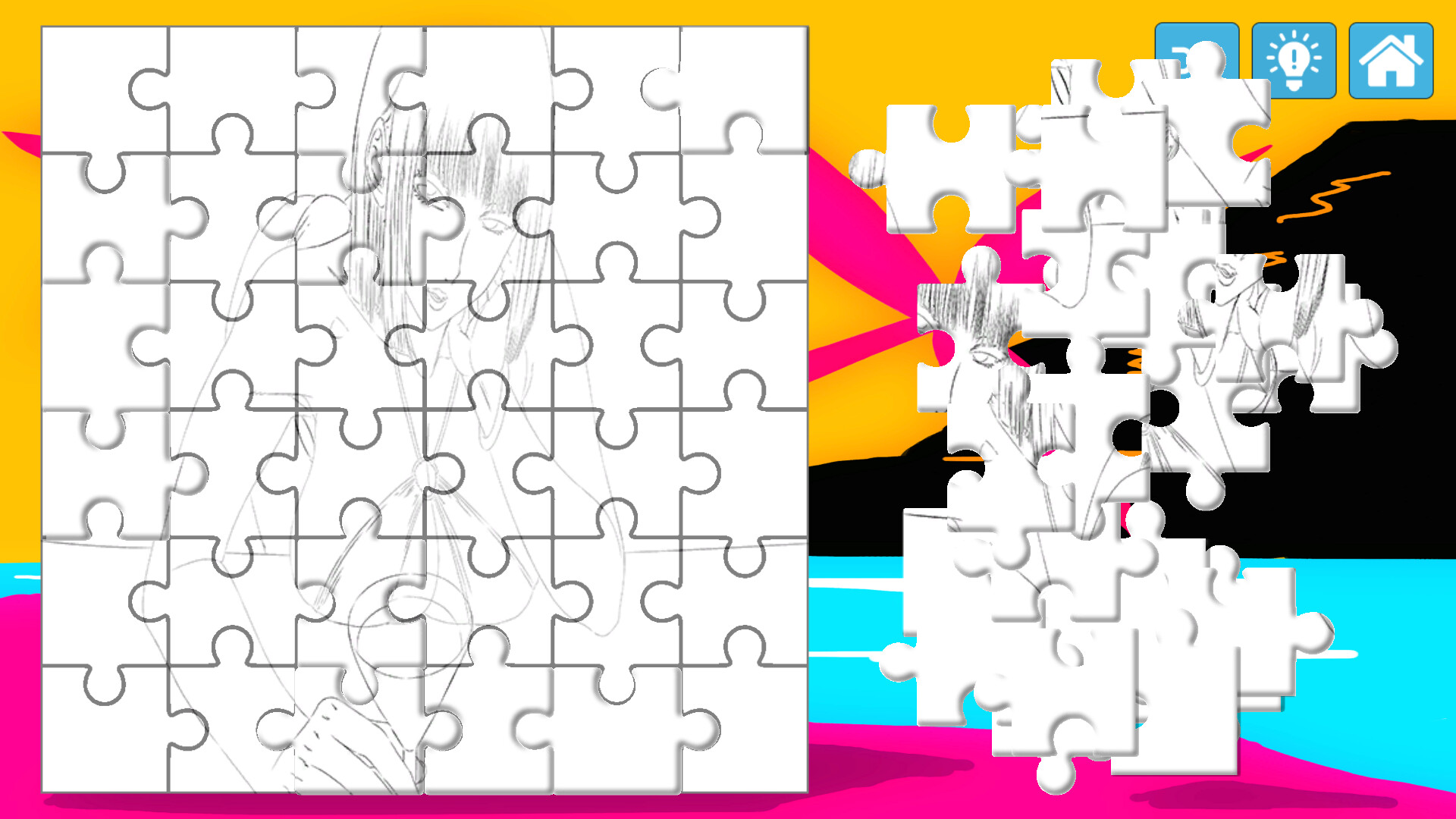 Hentai Jigsaw Puzzle Collection: Spring Edition screenshot 3