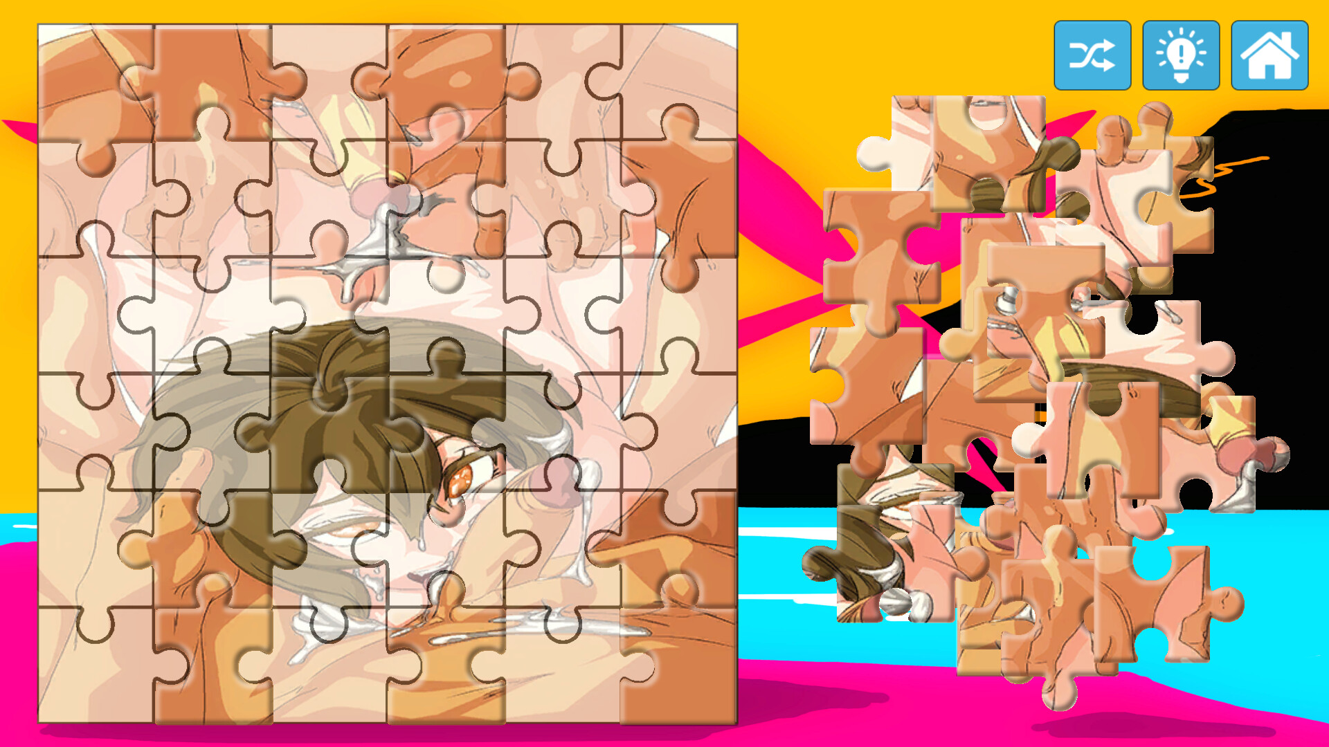 Hentai Jigsaw Puzzle Collection: Spring Edition screenshot 1