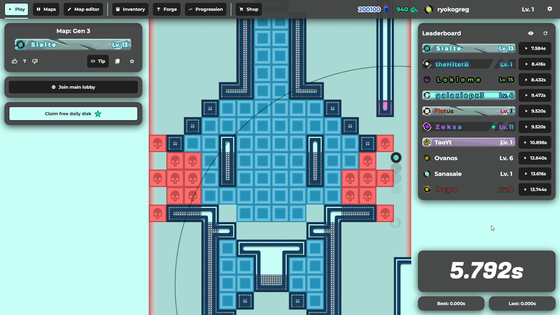 UpRunner screenshot 1