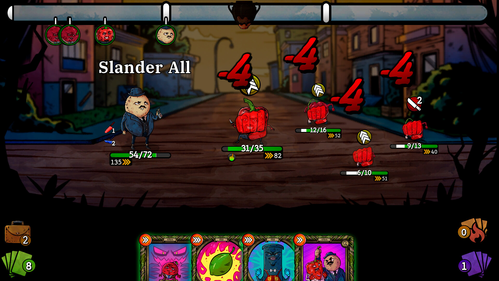 Vegangsters screenshot 2