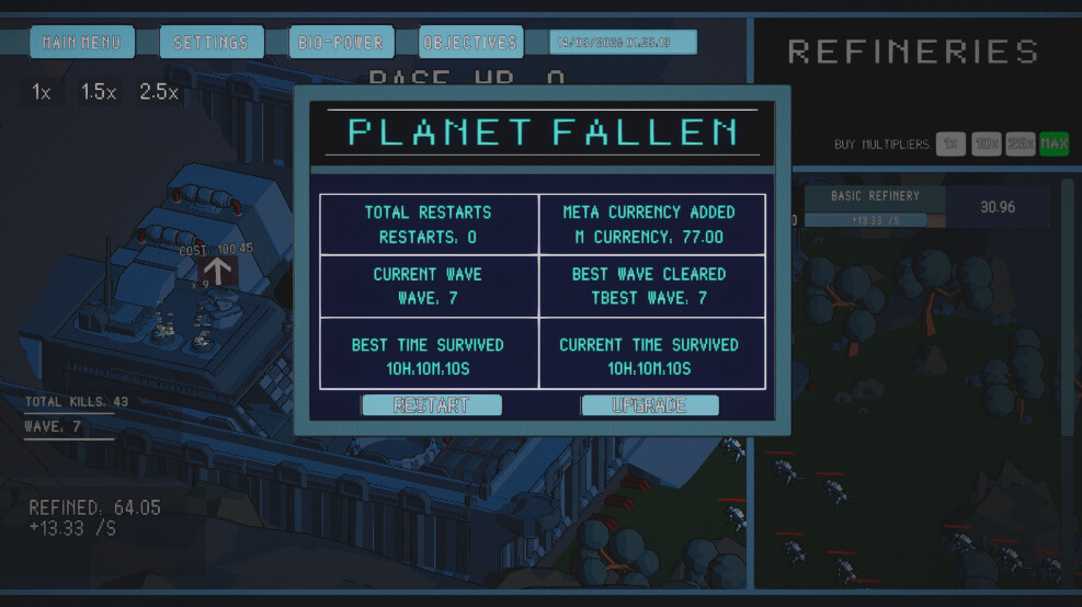 Planetfall: Endless Wave screenshot 3