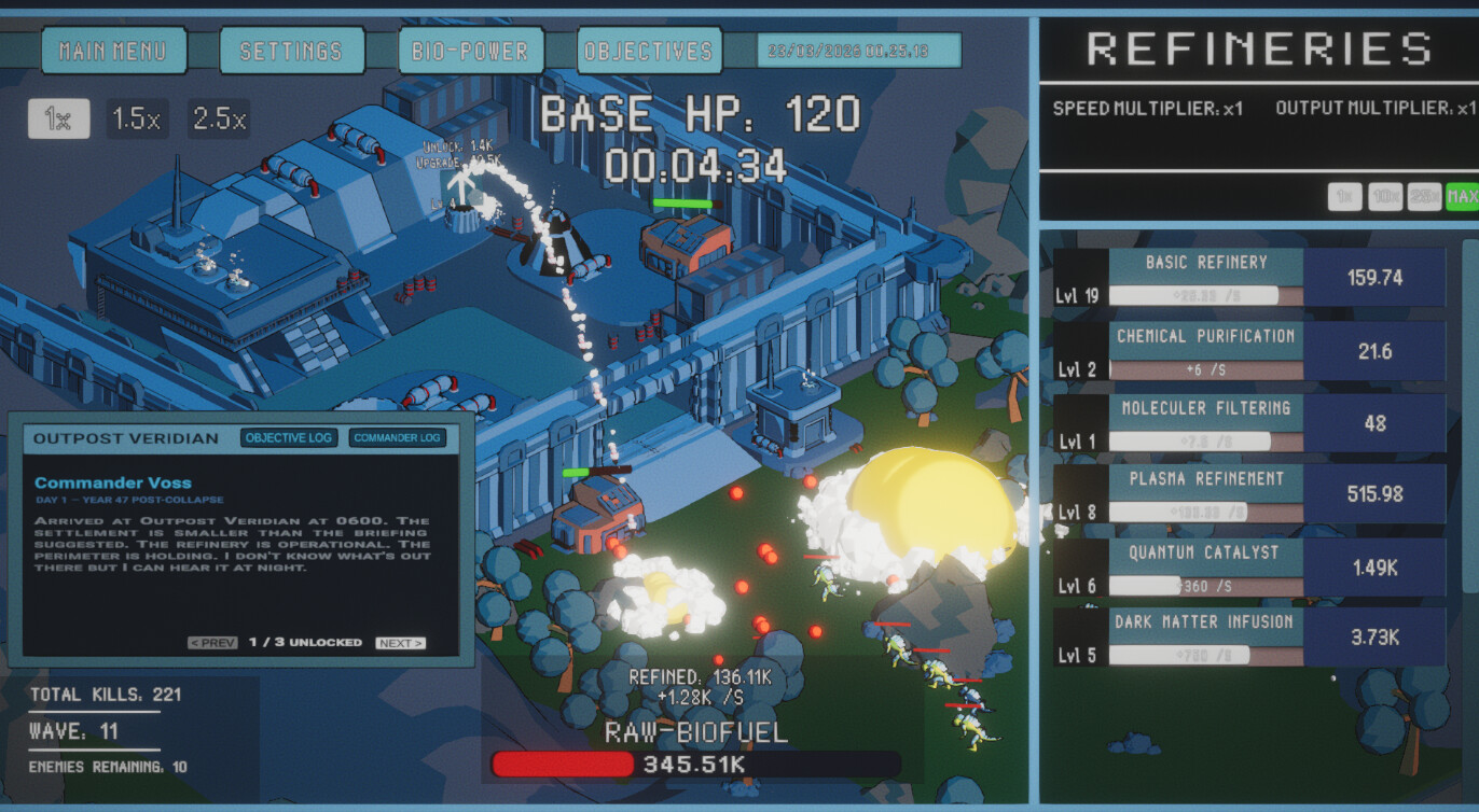 Planetfall: Endless Wave screenshot 1