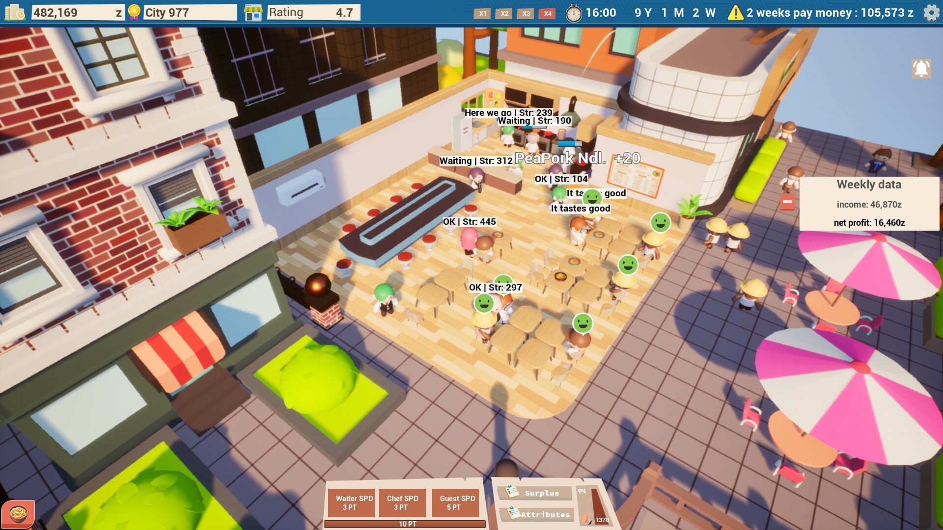 City Noodle Shop Simulator screenshot 4