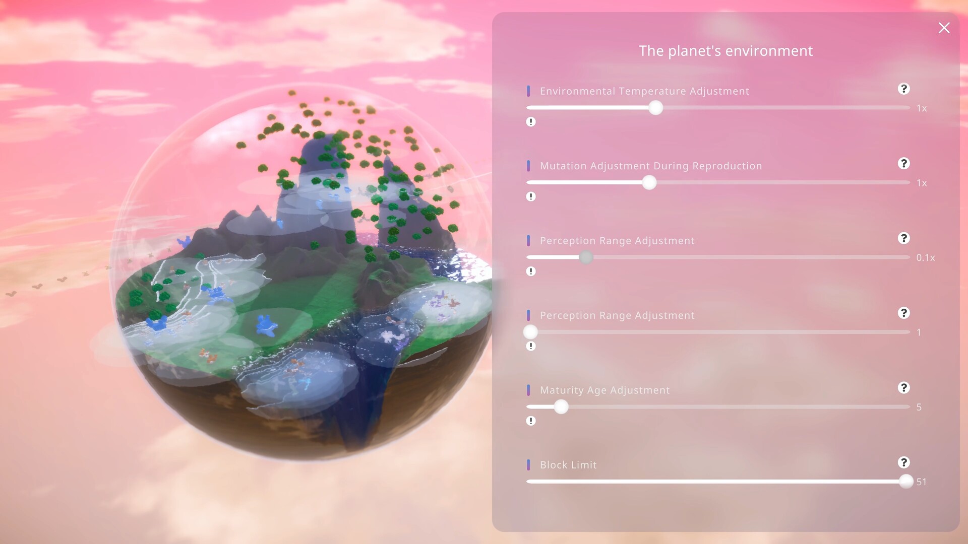 ANLIFE: Motion-Learning Life Evolution screenshot 5