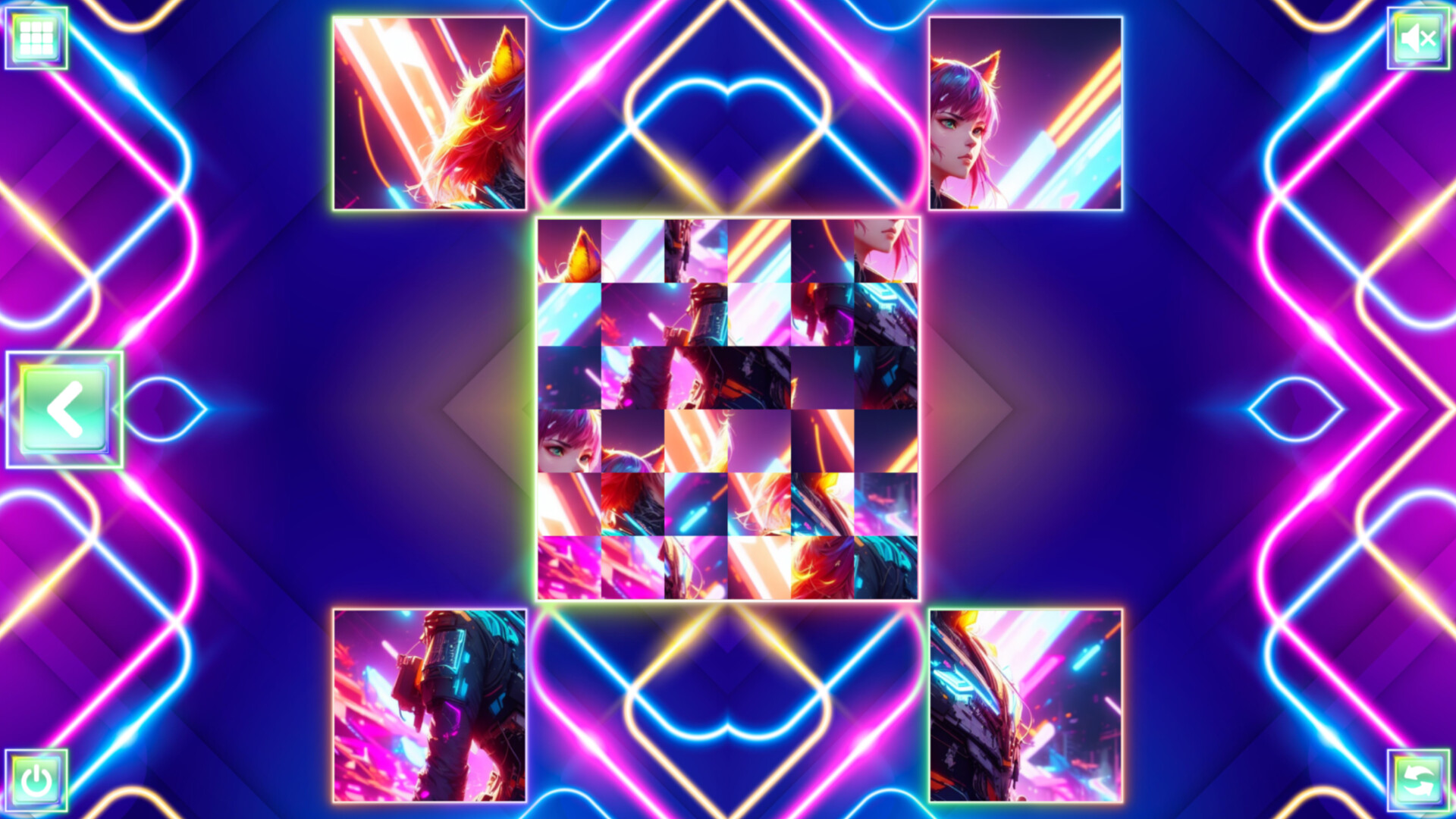 Neon Fantasy: Girls screenshot 7