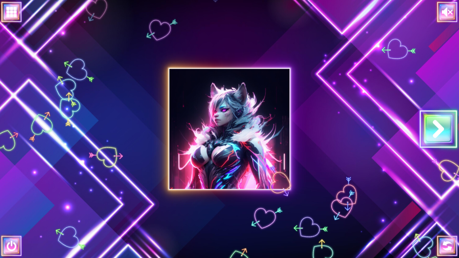 Neon Fantasy: Girls screenshot 2
