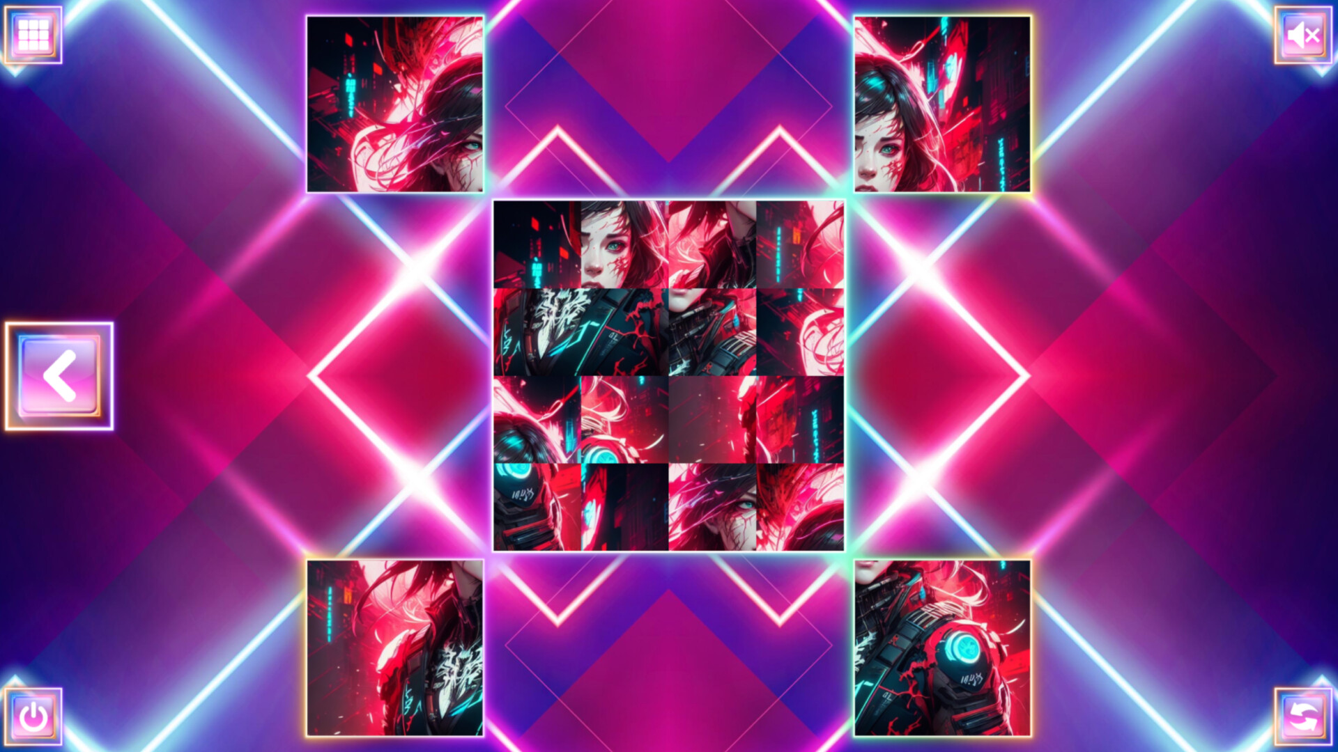 Neon Fantasy: Girls screenshot 3