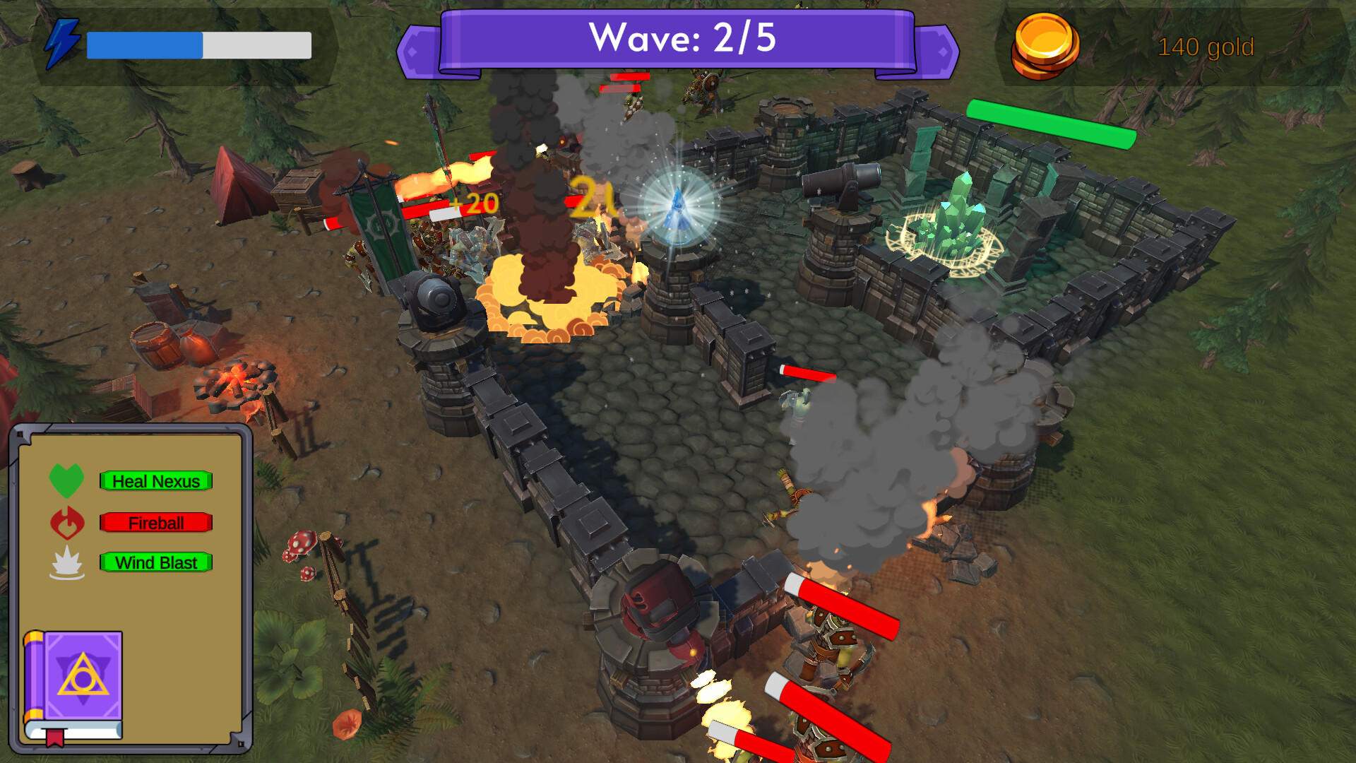 Defence of the Arcane Realms screenshot 3