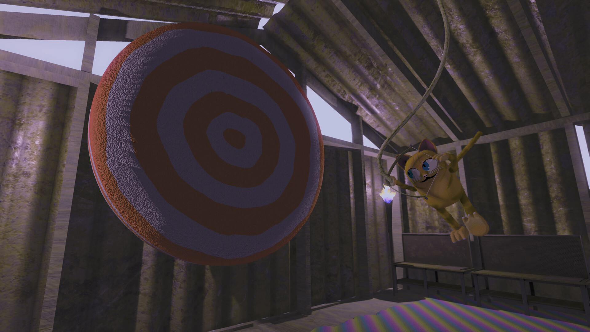 Floppy Cat Bow Golf! screenshot 5