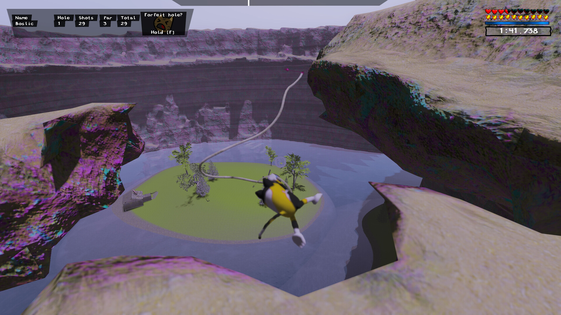 Floppy Cat Bow Golf! screenshot 6
