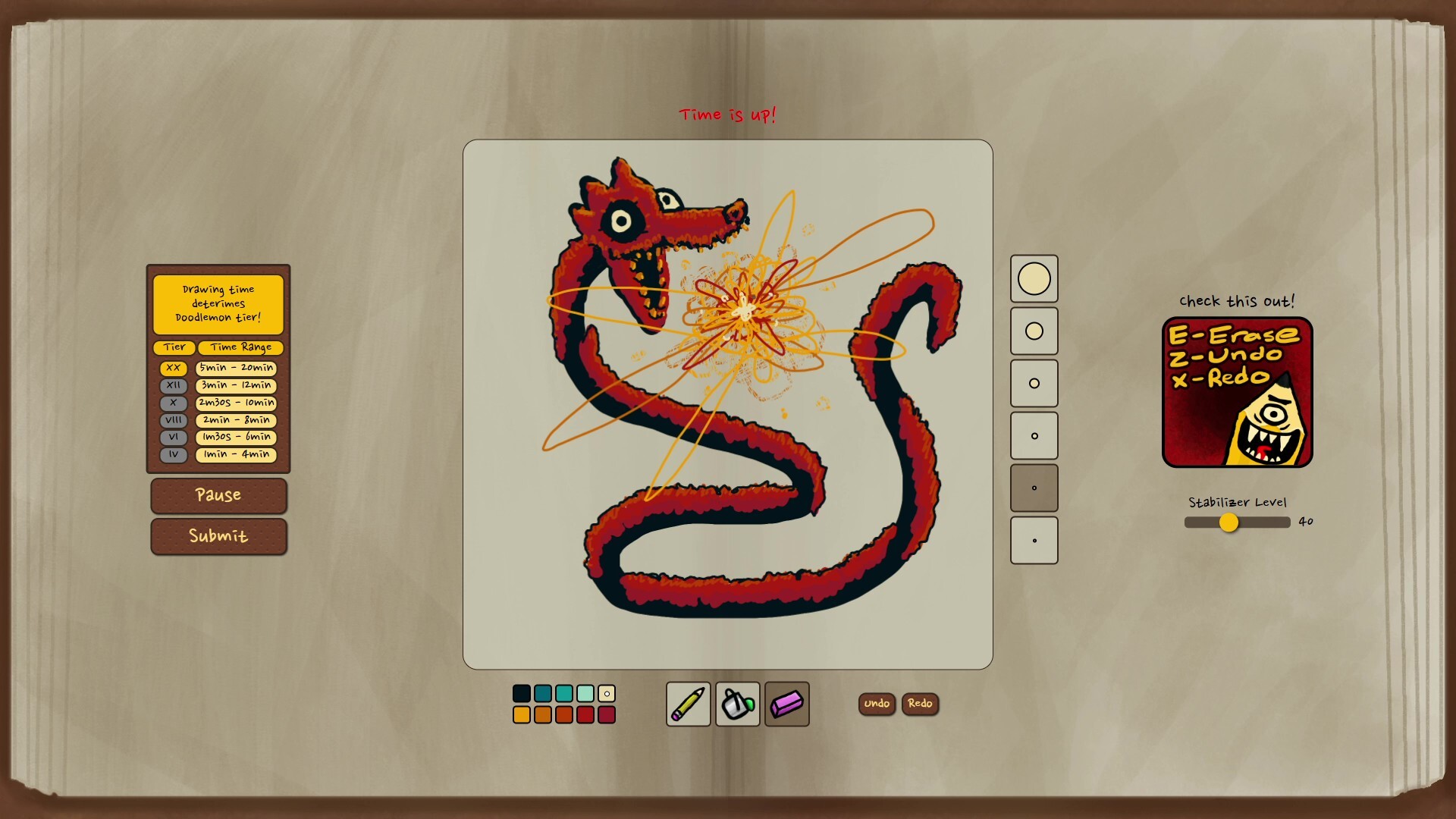 Doodle Dice Monsters screenshot 1
