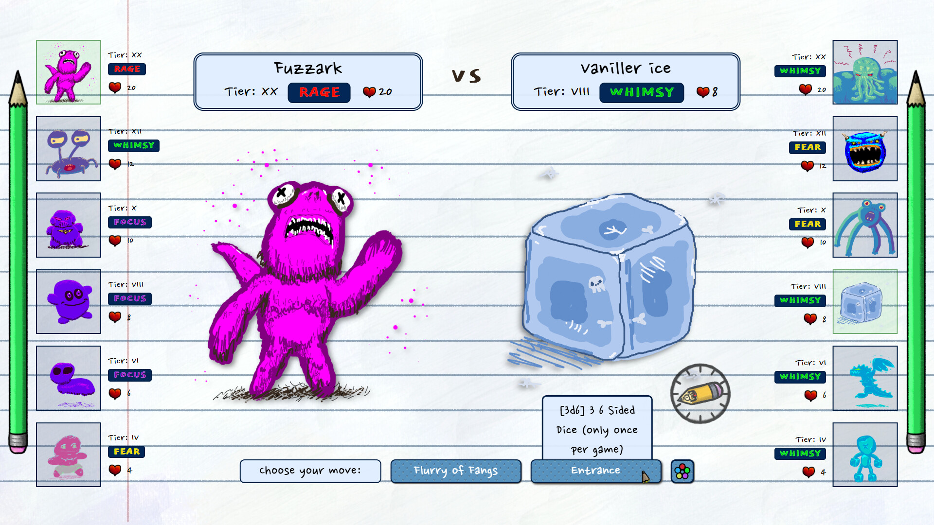Doodle Dice Monsters screenshot 4