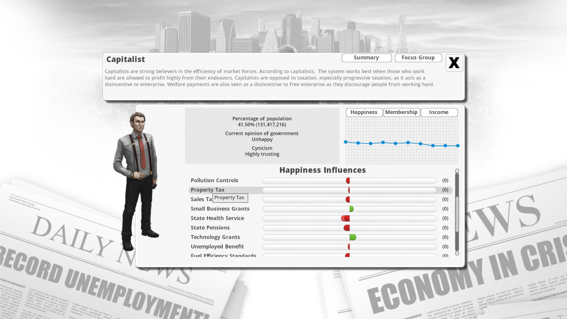 Democracy 3 screenshot 8