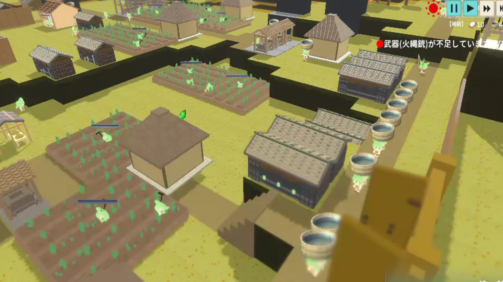 Sengoku Voxel Castle With Zundamon screenshot 4
