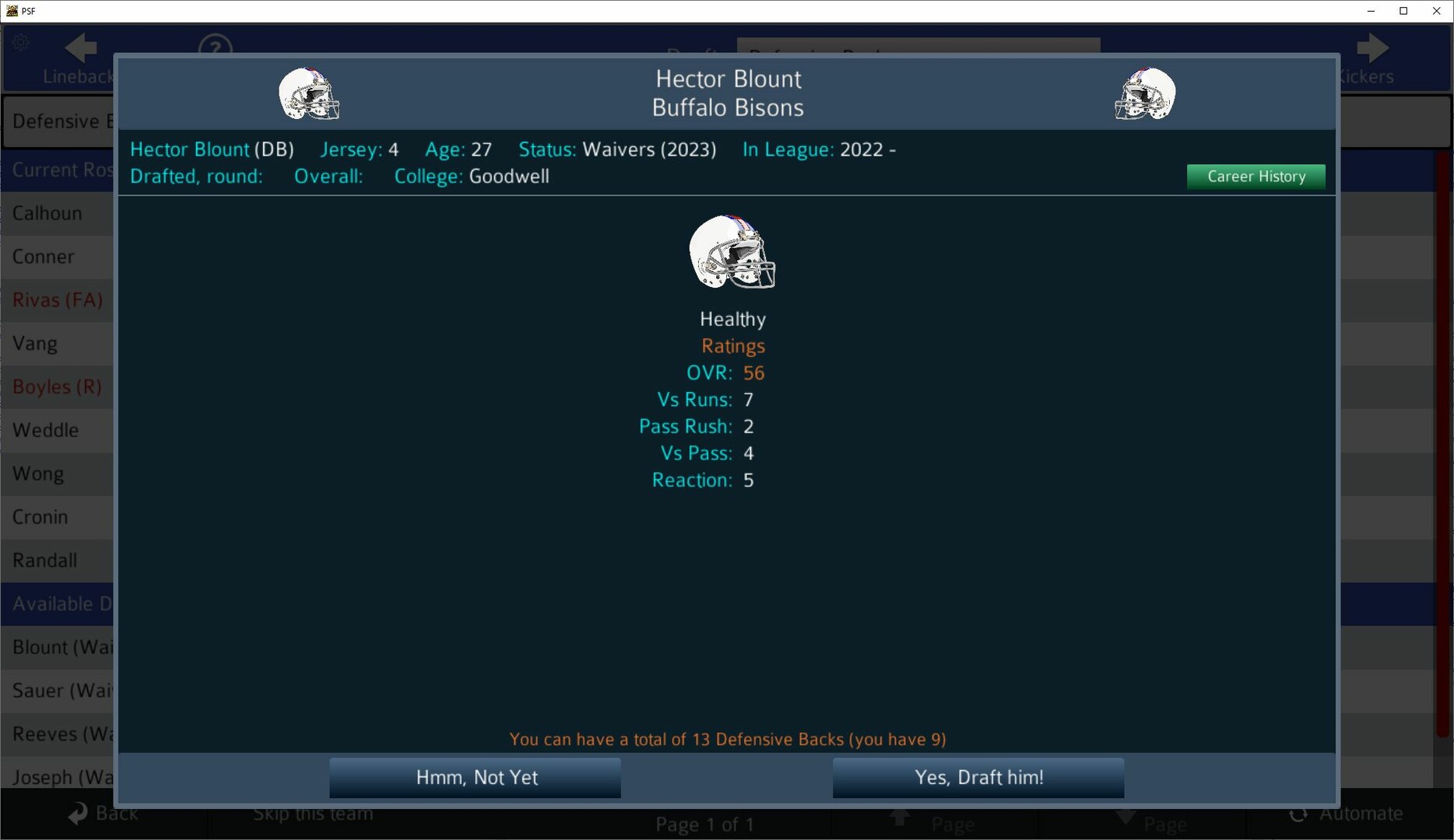 Pro Strategy Football 2024 screenshot 15