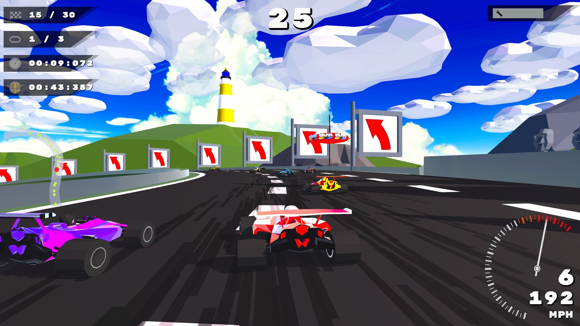 SPGP Super Polygon Grand Prix screenshot 1
