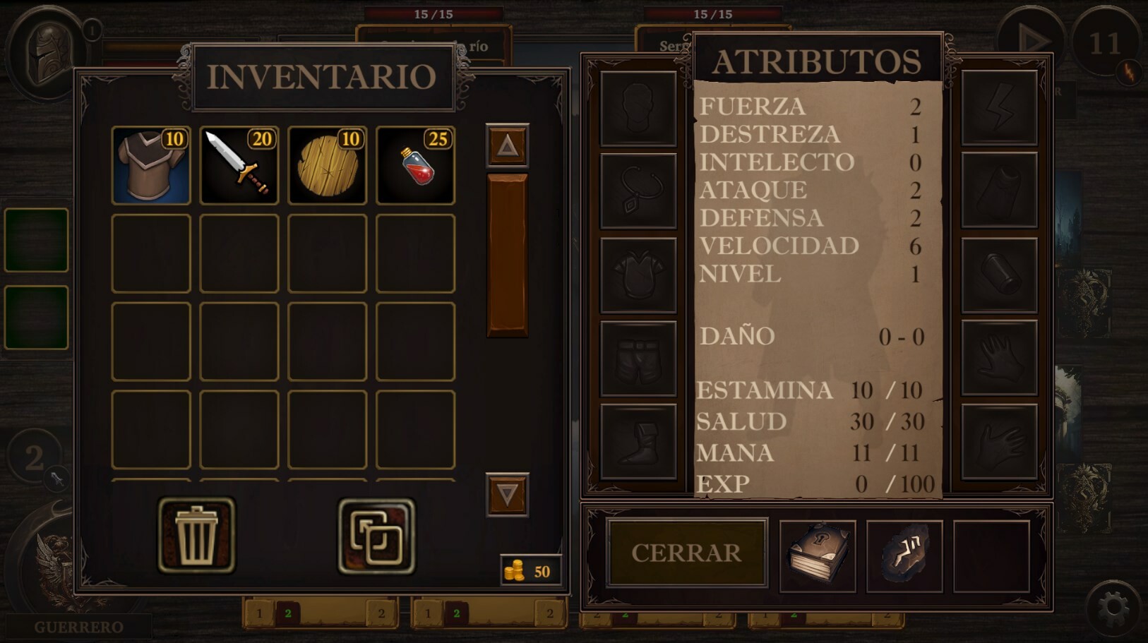 El Norte Salvaje, Juego De Cartas RPG screenshot 5