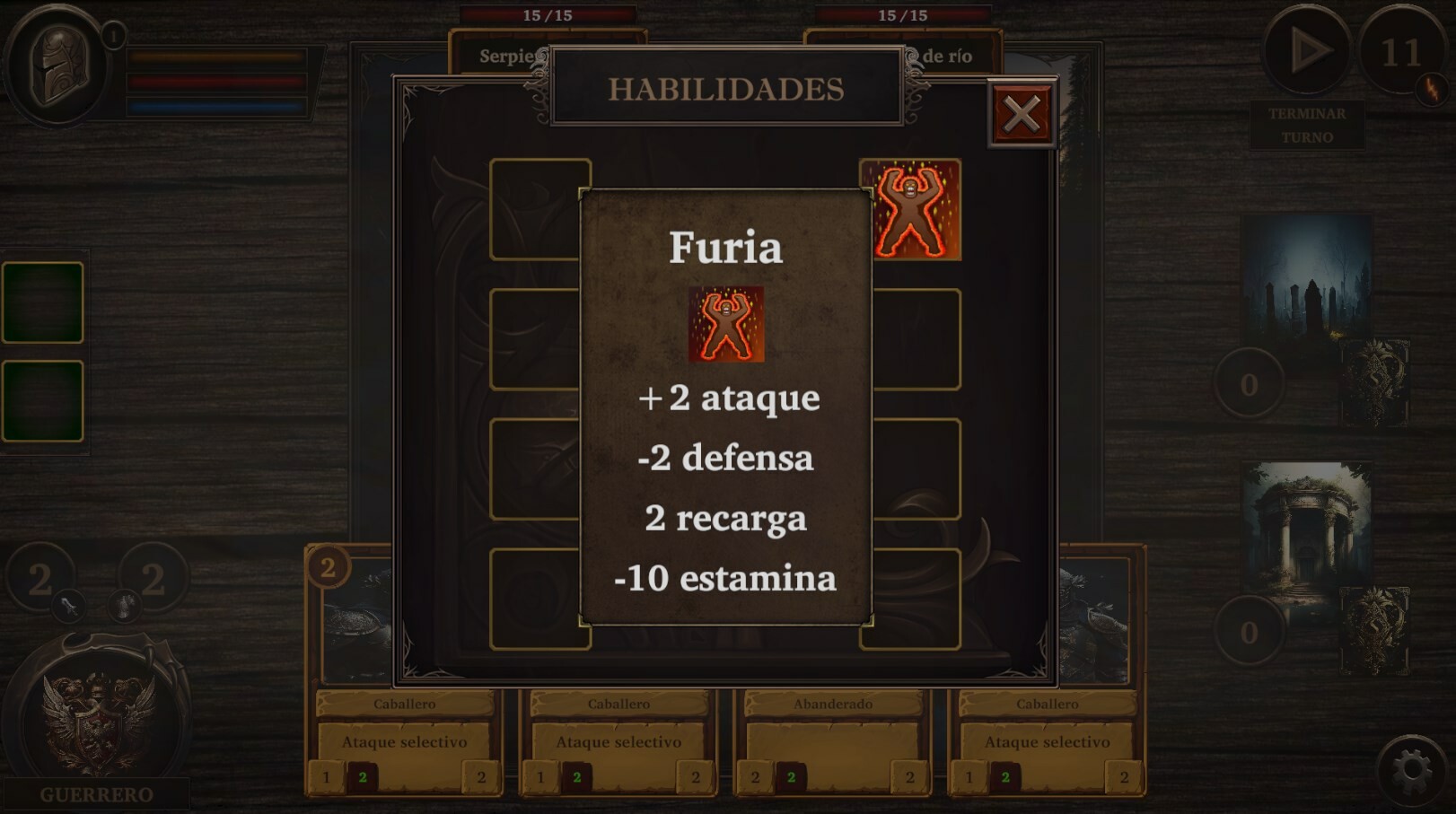 El Norte Salvaje, Juego De Cartas RPG screenshot 7