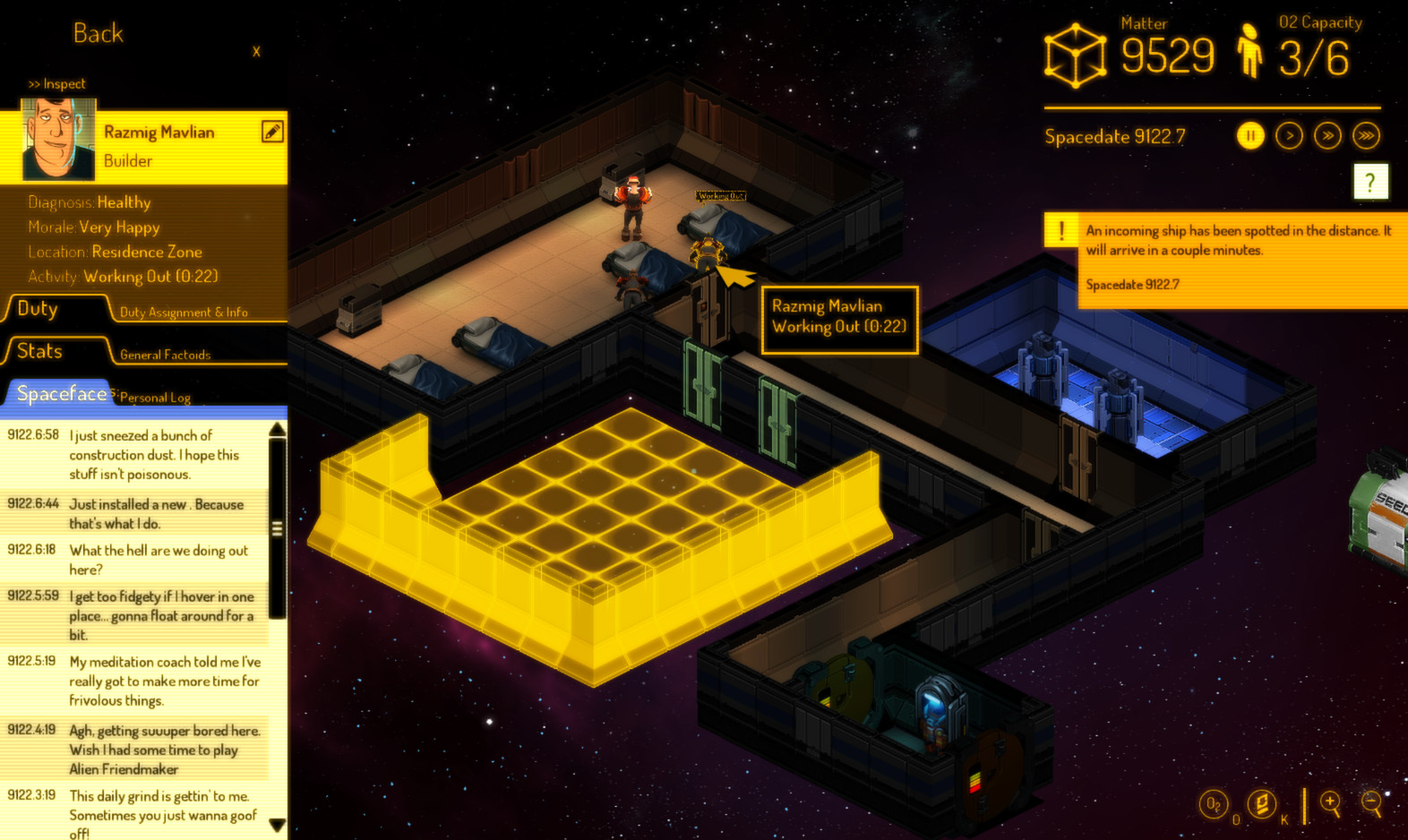 Spacebase DF-9 screenshot 1