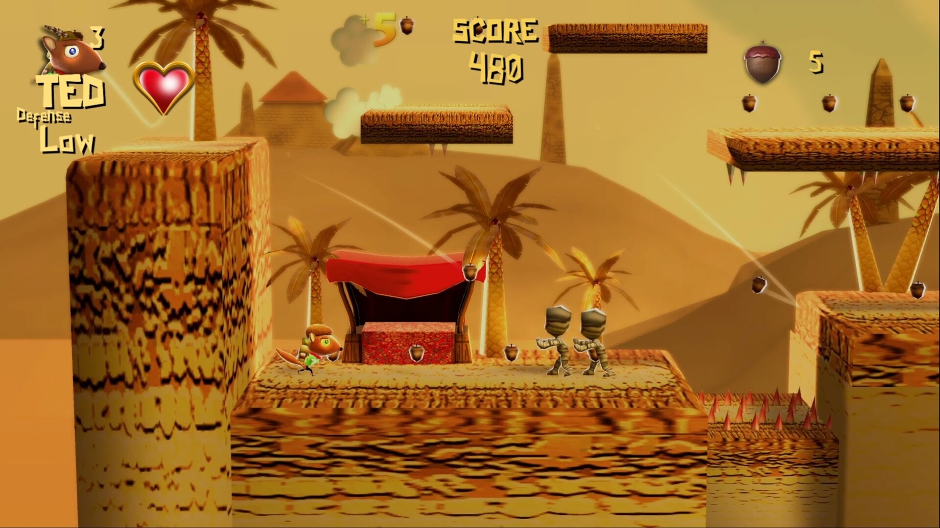 The Adventure of TED and the lost magic crystals screenshot 1