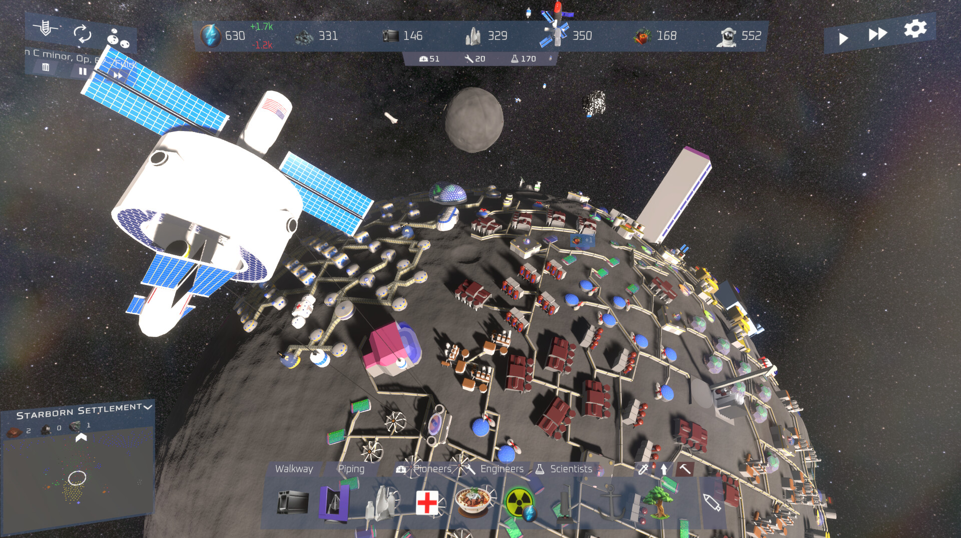 Asteroid Colony screenshot 1