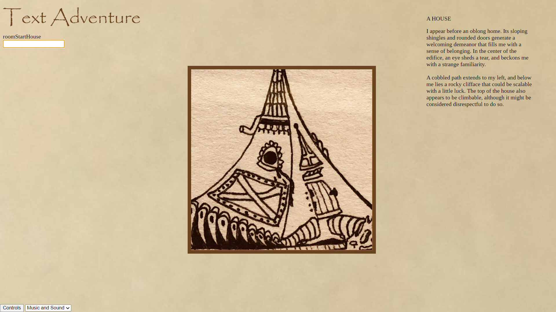 Text Adventure screenshot 1