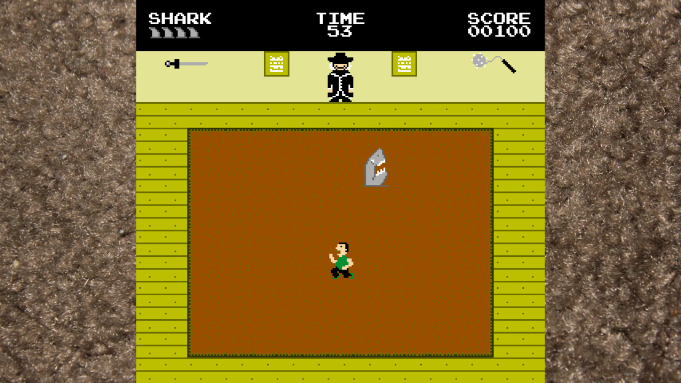 Fista 3-in-1 Retro Pack (Carpet Shark, Plummet Challenge Game, & The Arm Wrestling Classic) screenshot 2