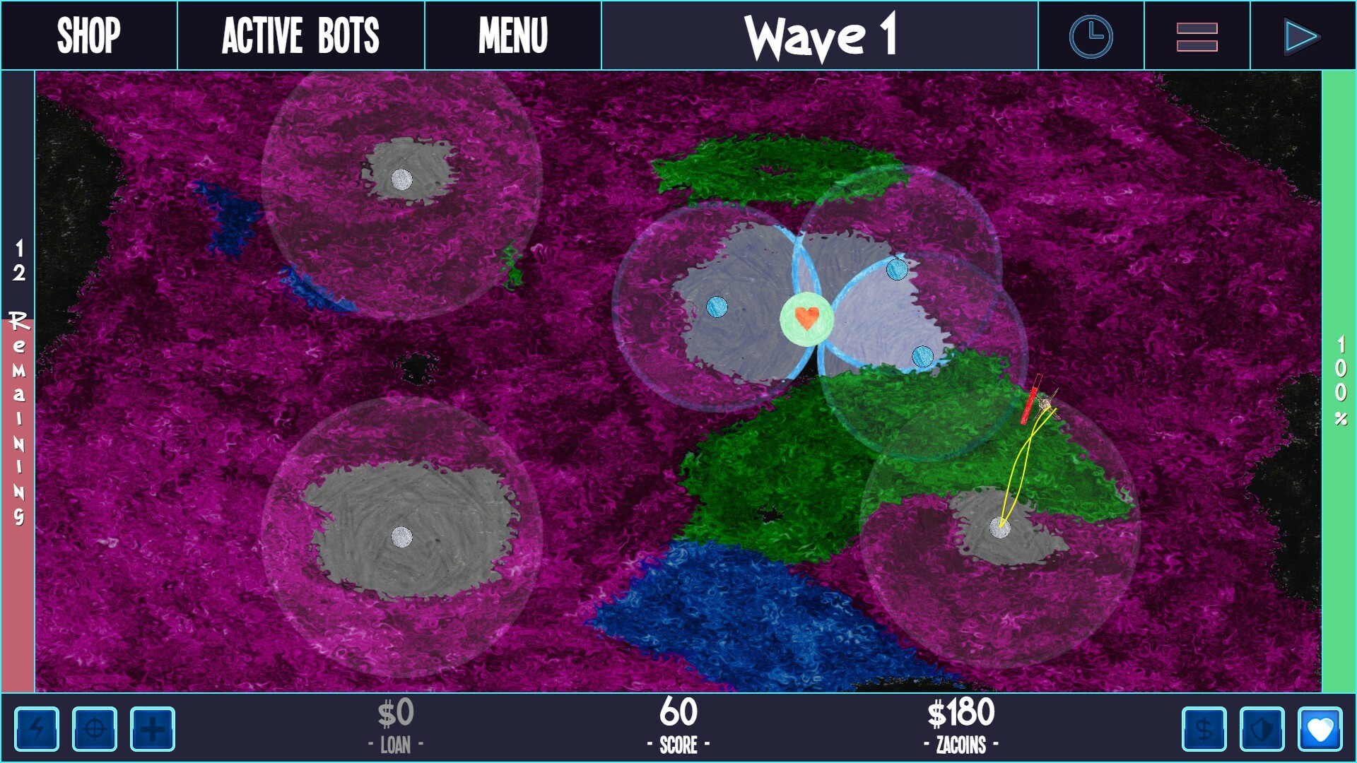 ZaciSa: Defense of the Crayon Dimension! screenshot 3
