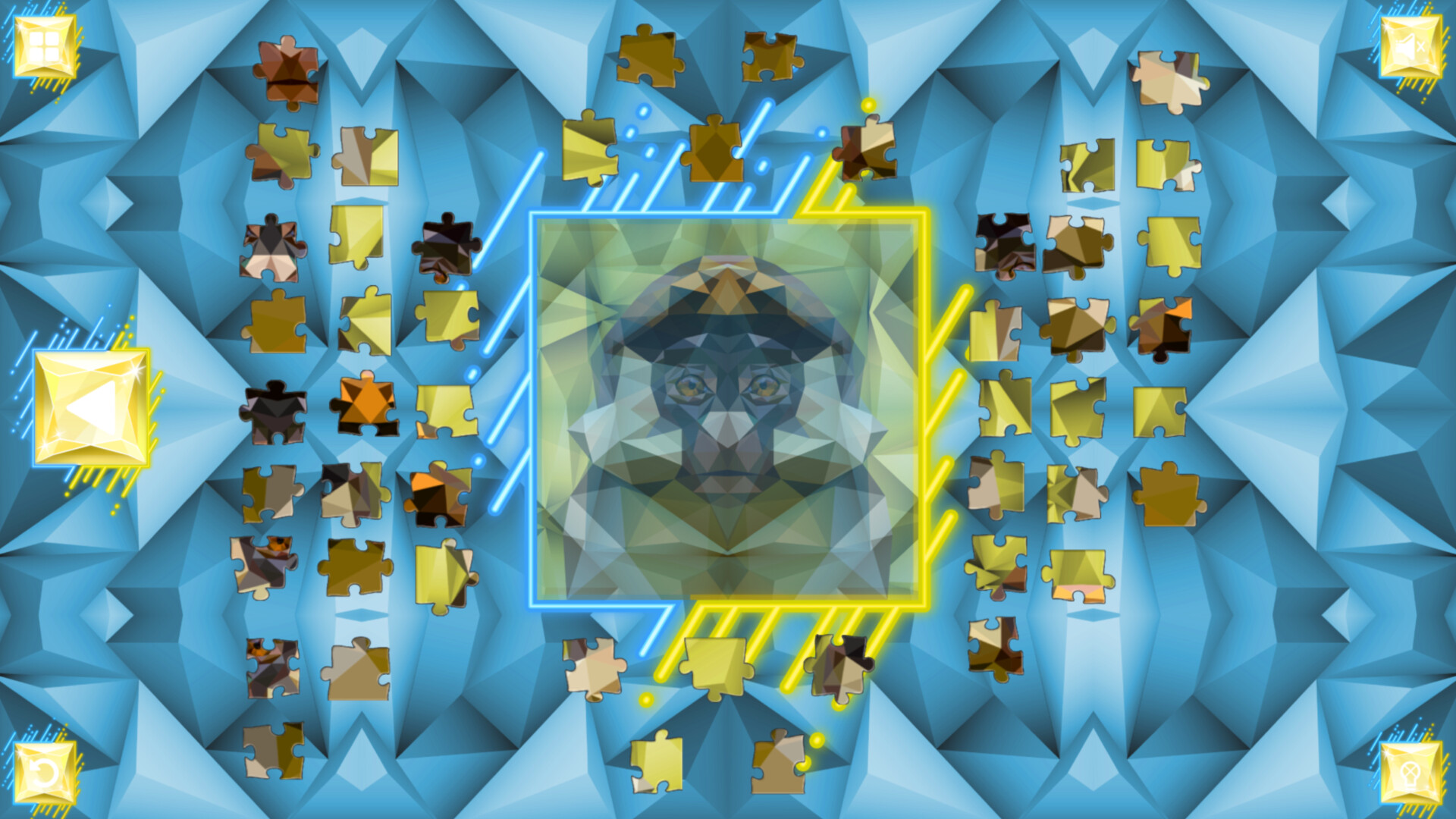 Poly Jigsaw: Primates screenshot 5