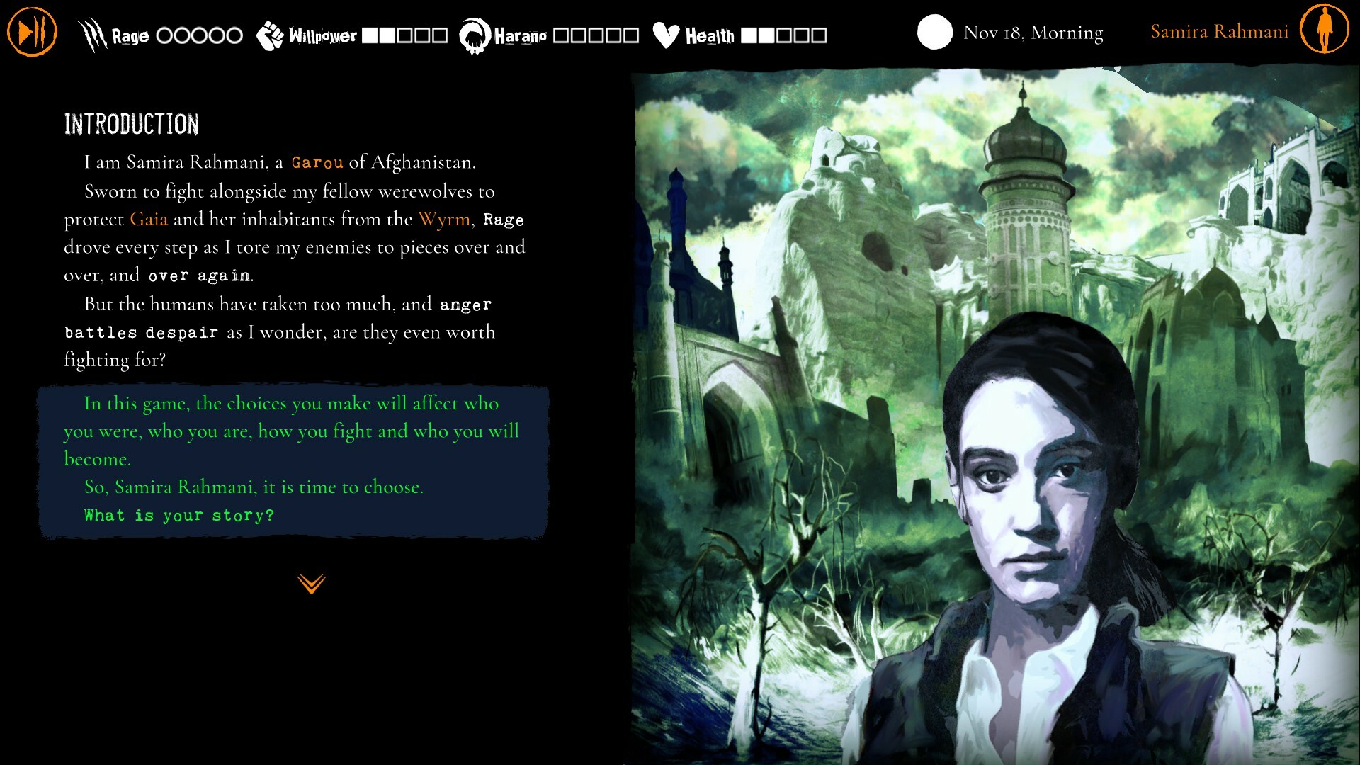 Werewolf: The Apocalypse — Purgatory screenshot 1