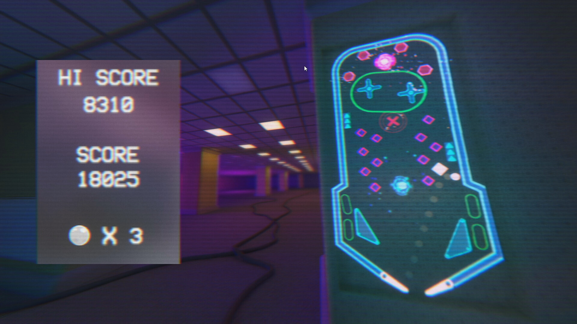Vaporwave Pinball screenshot 5