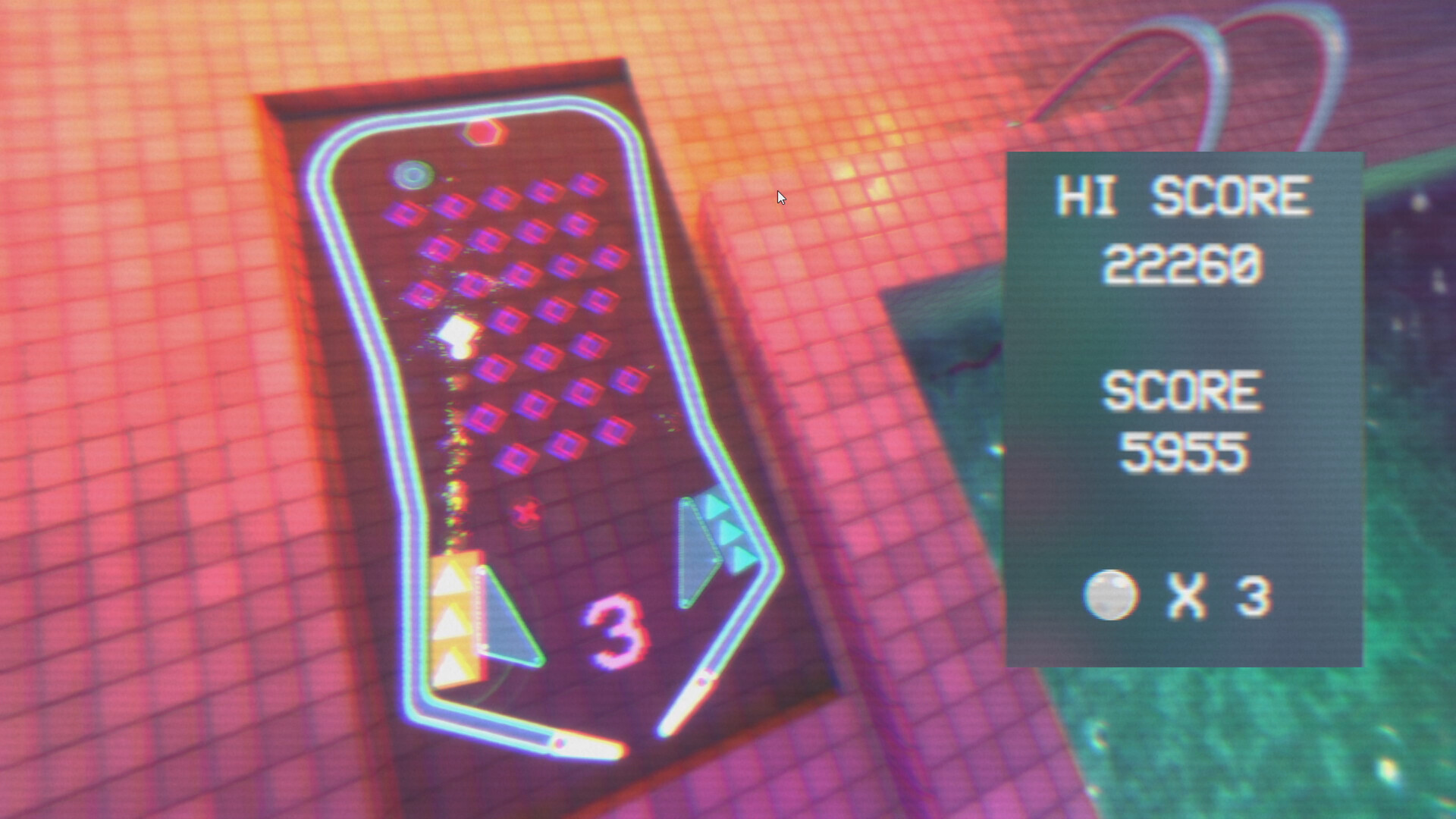 Vaporwave Pinball screenshot 4