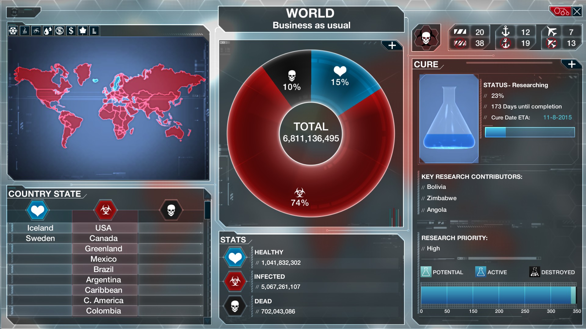 Plague Inc: Evolved screenshot 10