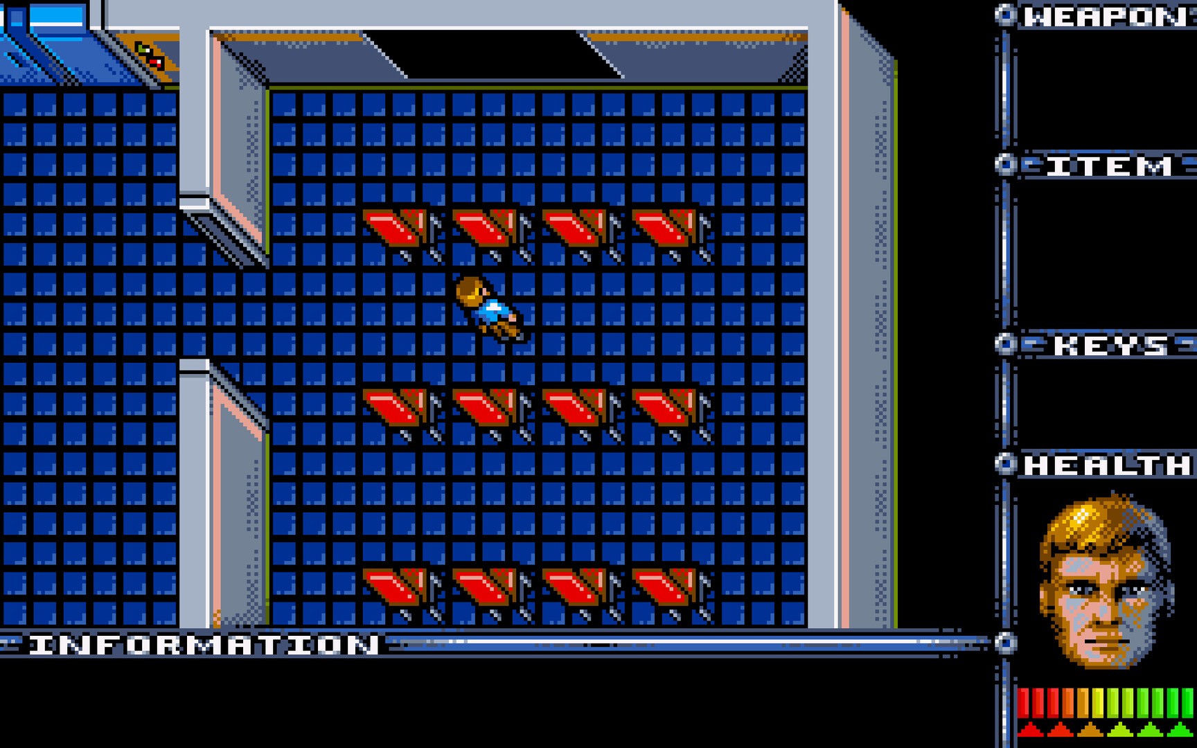Attack of the PETSCII Robots (DOS) screenshot 4