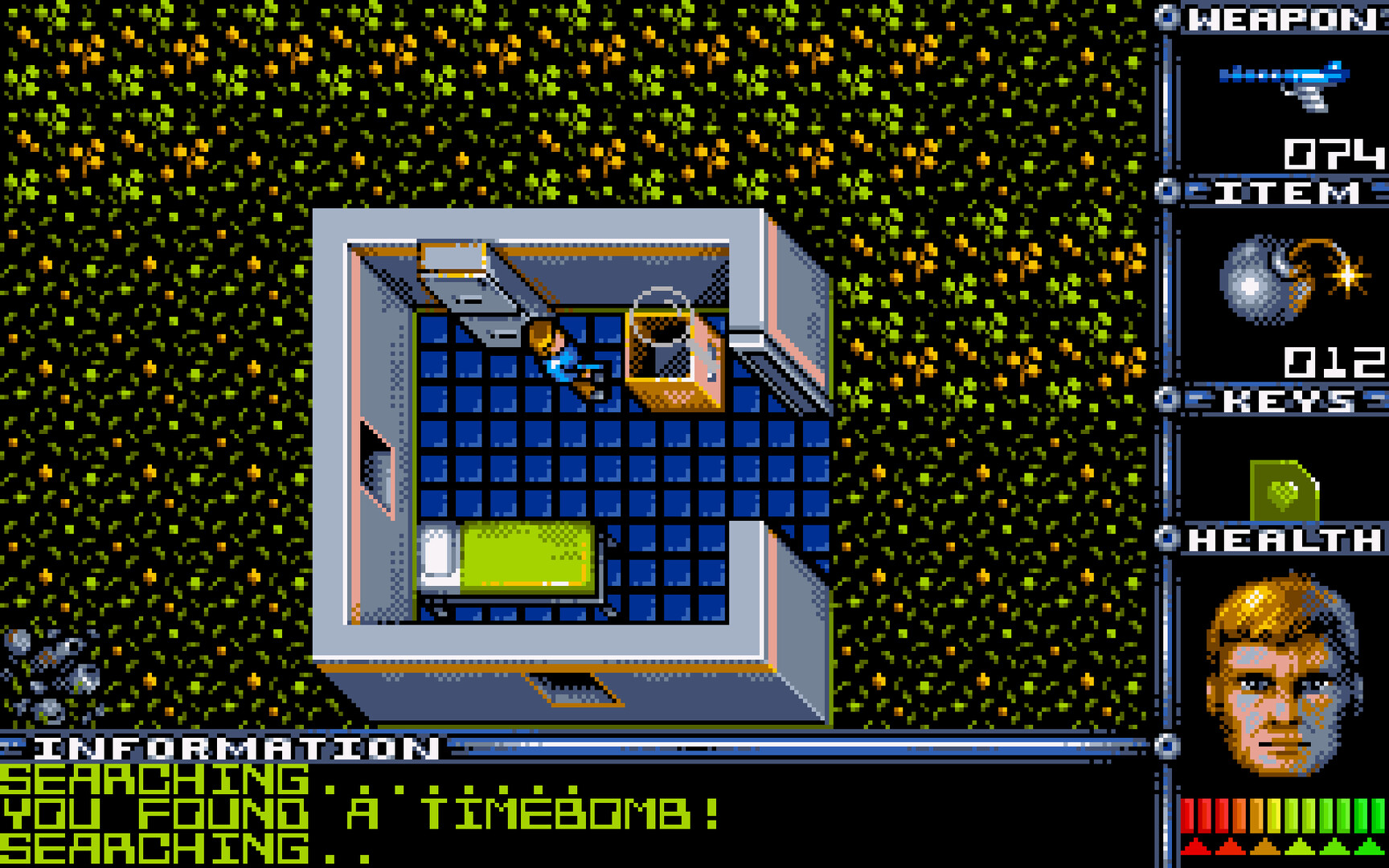 Attack of the PETSCII Robots (DOS) screenshot 3