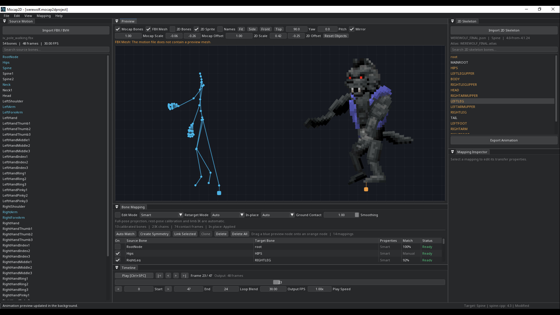 Mocap2D screenshot 5
