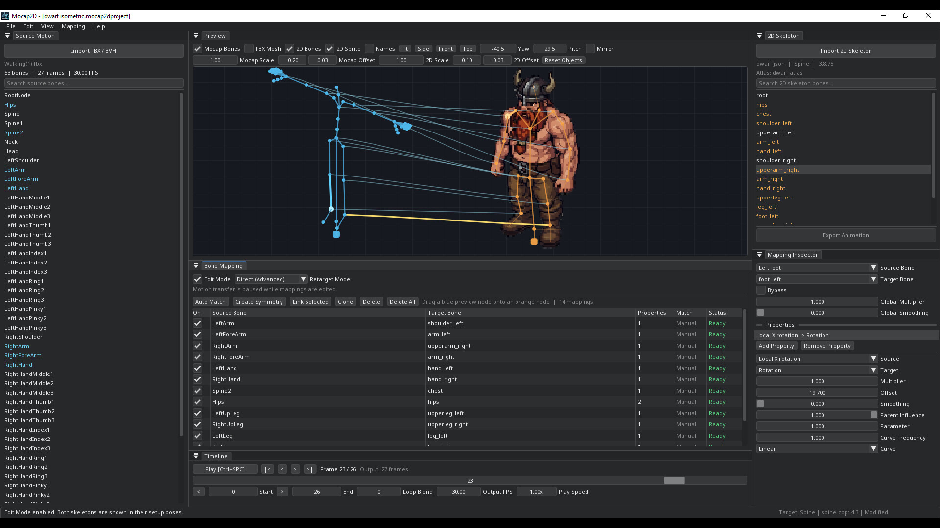 Mocap2D screenshot 6