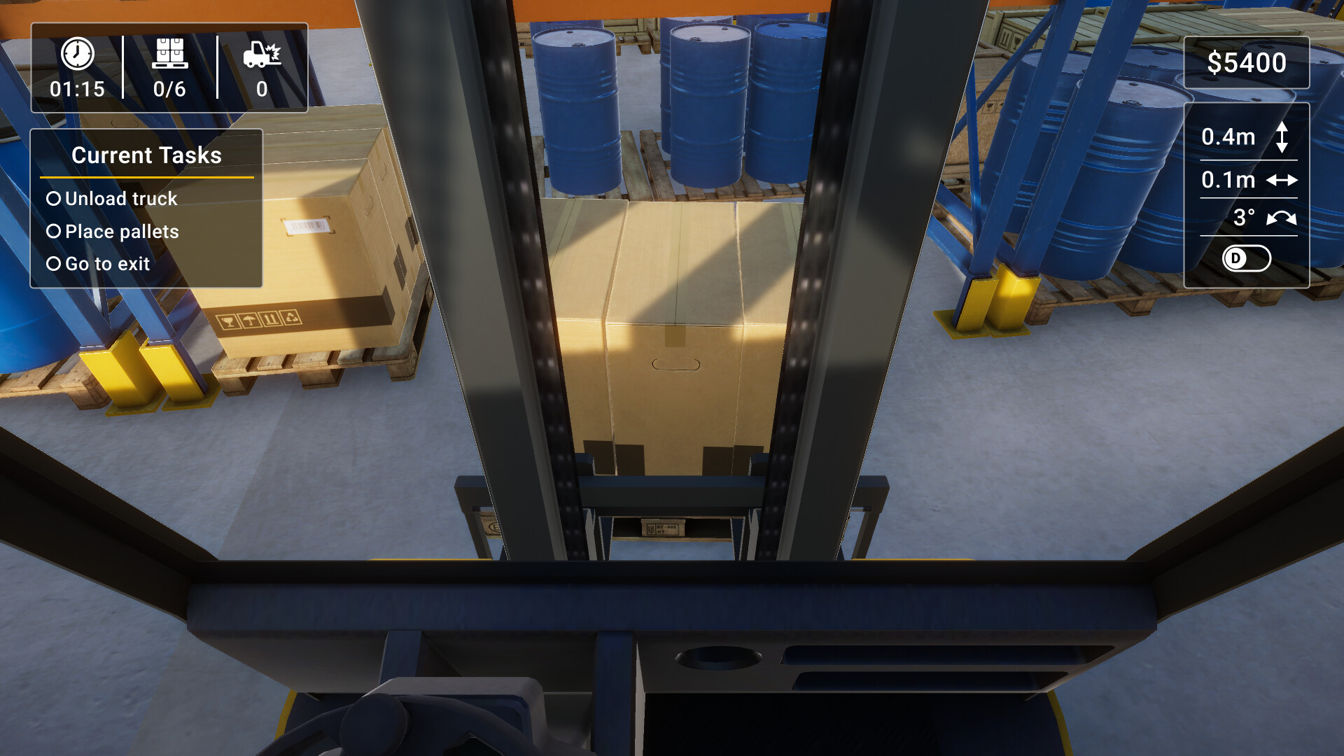 Forklift Simulator 2023 screenshot 2
