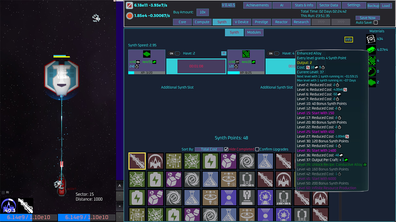 Unnamed Space Idle screenshot 2