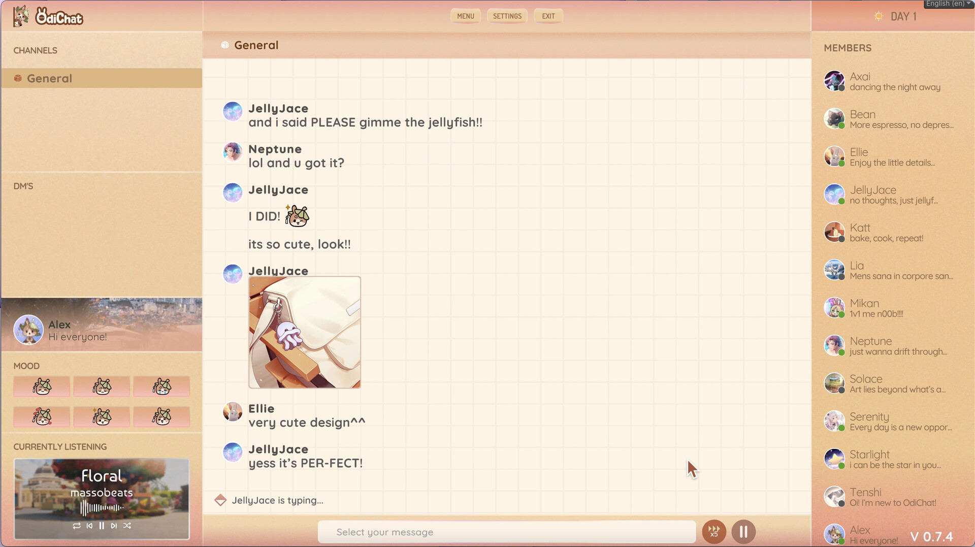 OdiChat screenshot 2