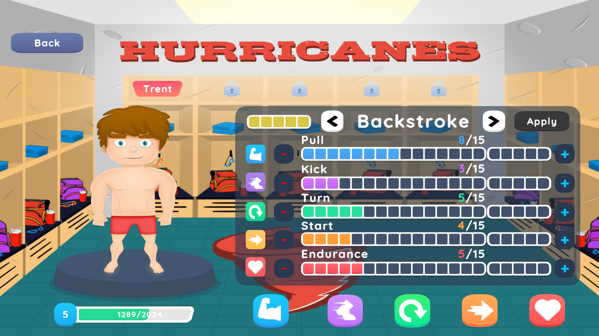 Swimming Dynasty screenshot 1