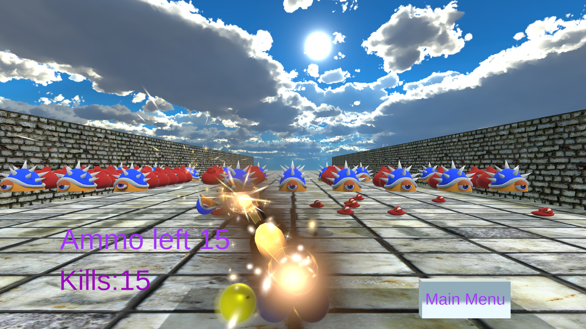 Monster War 3D screenshot 2
