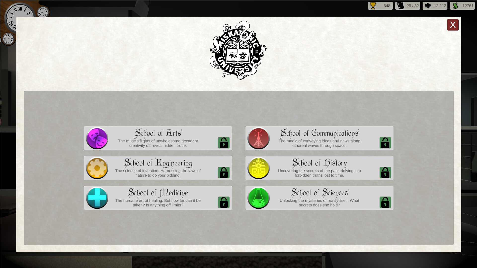 Miskatonic University screenshot 5