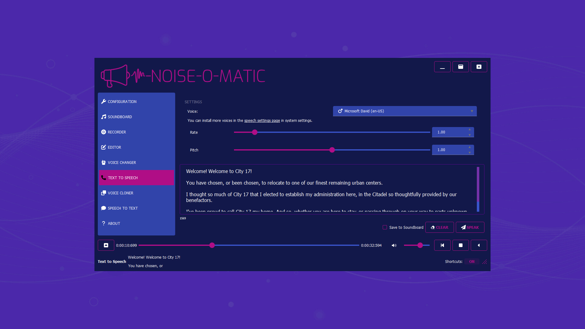 Noise-o-matic screenshot 6