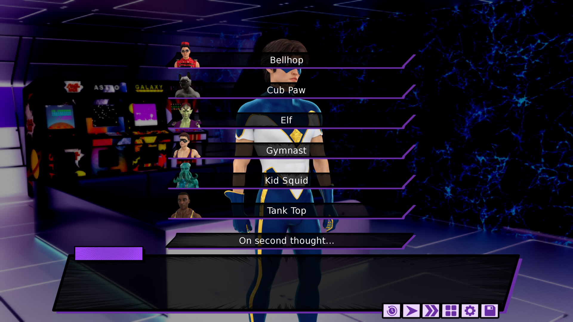 The Coming End: Fresh Force Frustrations (A Gay Superhero Visual Novel) screenshot 6
