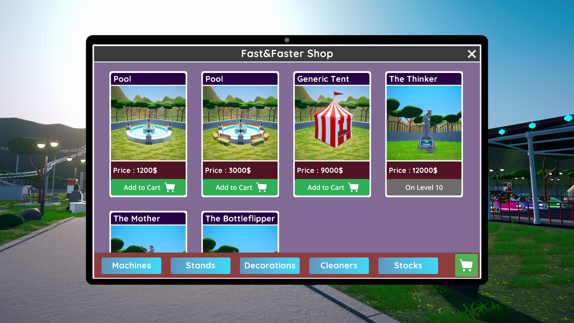 Amusement Park Simulator screenshot 7