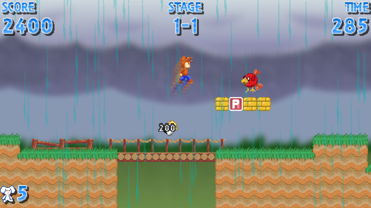 Mandew vs the Forever Rain+ screenshot 1